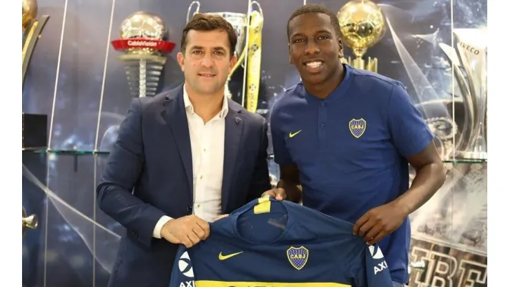 Hurtado, nuevo jugador de Boca.  (Foto: Boca oficial)
