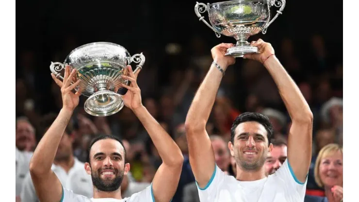 Robert Farah y Juan Sebastián Cabal, campeones de Wimbledon.
