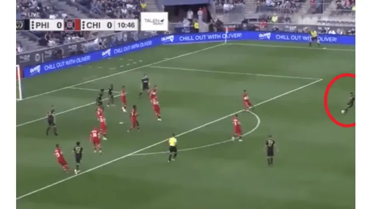 ¡Un misil! Marco Fabián pateó de larga distancia para el primer gol de Philadelphia