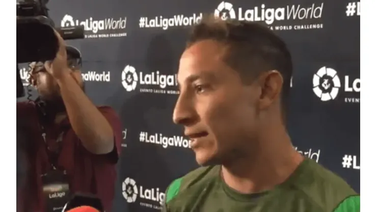 Guardado reiteró sus ganas de retirarse en el Atlas