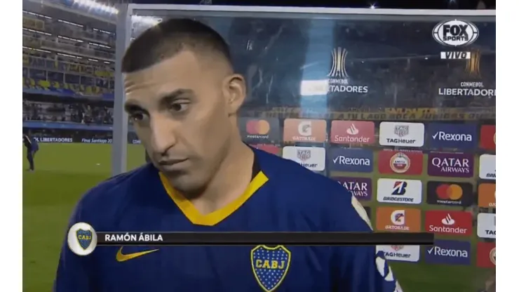 Foto de Ramón Ábila, jugador de Boca.
