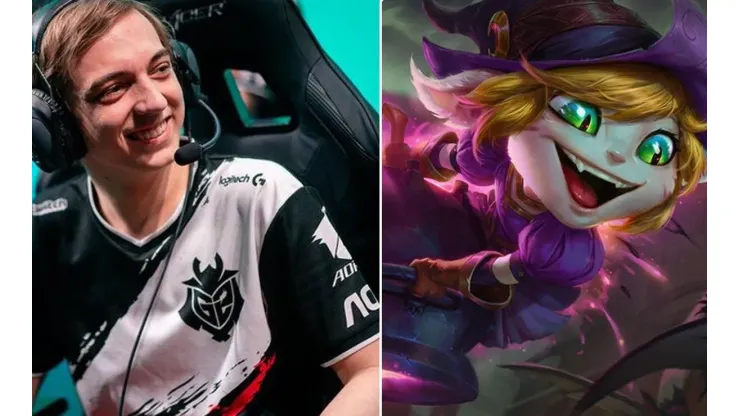 Caps reveló que pickearon un campeón por el cartel de un fanático en el competitivo de League of Legends