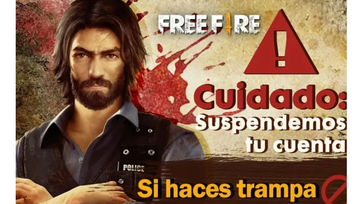 Garena lanza un nuevo mensaje a los tramposos de Free Fire y anuncia baneo de cuentas