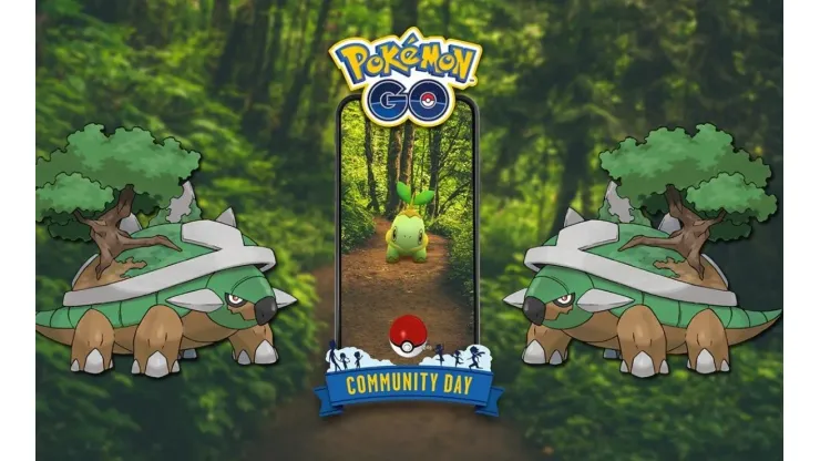 Pokémon GO: el Día de la Comunidad de septiembre será domingo y tendrá a Turtwig como destacado