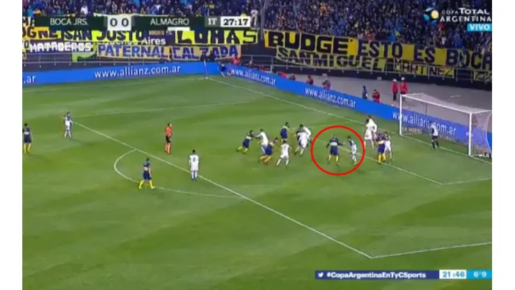 Video: ¡De Rossi marcó un gol en su debut con Boca!