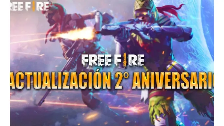 Actualización de 2° Aniversario de Free Fire: nuevo personaje, modo de juego y objetos