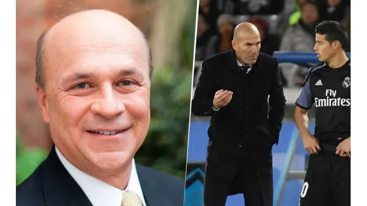 "Zidane tiene razones de sobra para estar como está con James": Carlos Antonio Vélez