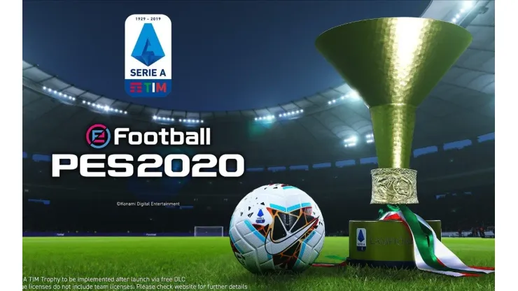 El PES 2020 tendrá licenciada la Serie A de Italia ¡Completa!