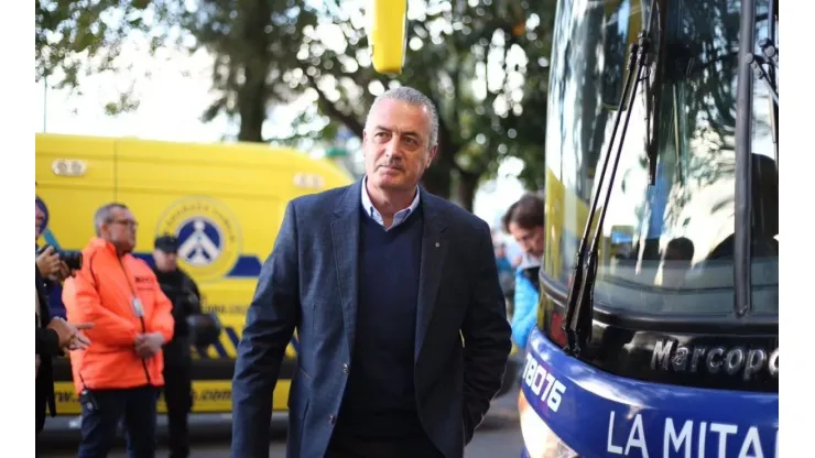 Gustavo Alfaro, entrenador de Boca Juniors.
