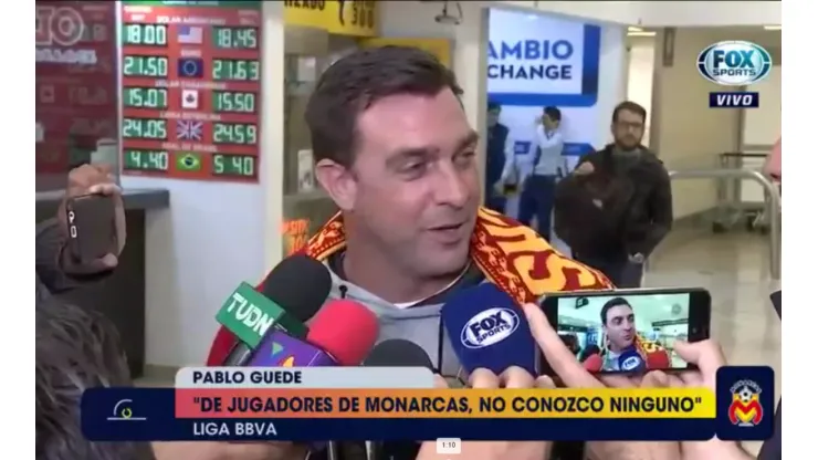 Conoce todo de la Liga MX, ¡pero no a sus jugadores!: Pablo Guede llegó para asumir en Morelia