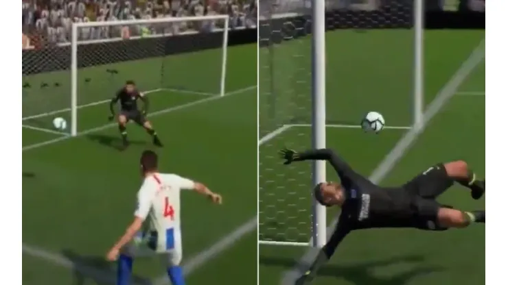 ¡No lo podemos creer! El gol más insólito del FIFA 19