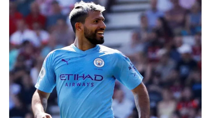 Es una máquina: tercer partido del Manchester City en la Premier, tercer gol del Kun Agüero