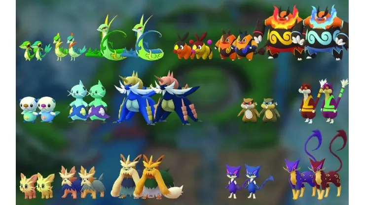 Pokémon GO: se filtran 61 especies diferentes de la Gen 5 que llegarán al juego