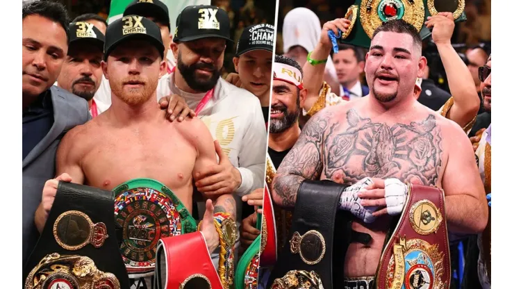 De campeón a campeón: Canelo Álvarez elogió a Andy Ruiz