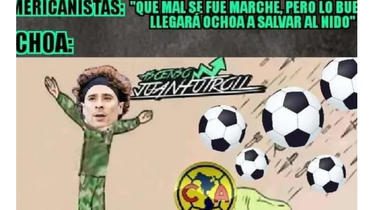 ¡No se salva nadie! Los memes apuntaron a Pumas y a Ochoa