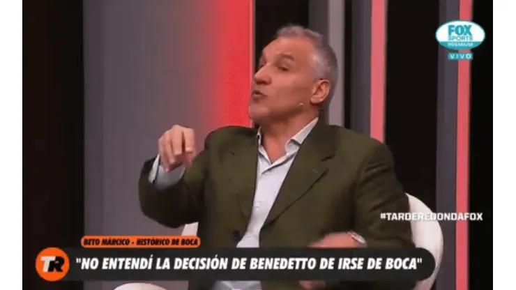 Beto Márcico le volvió a pegar a Benedetto por irse de Boca y tiró: "Con Wanchope no alcanza"