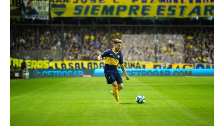 Foto de Julio Buffarini, jugador de Boca.
