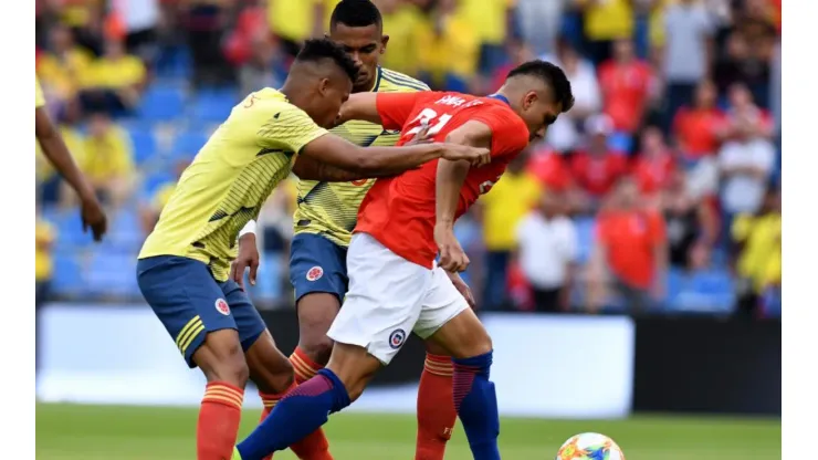 Mucha lucha y poco juego: Colombia y Chile empataron 0-0 en amistoso