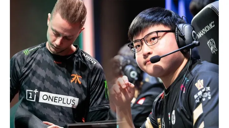 Uzi y Xhiaohu le dan el triunfo a RNG vs Fnatic ¡Rekkles sigue sin jugar ADC en la Worlds!