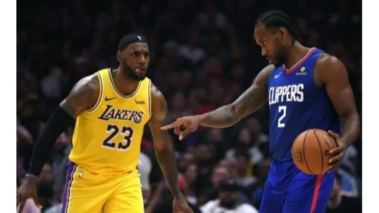 Kawhi Leonard se autoproclamó el dueño de Los Ángeles y le tiró una punta a LeBron James