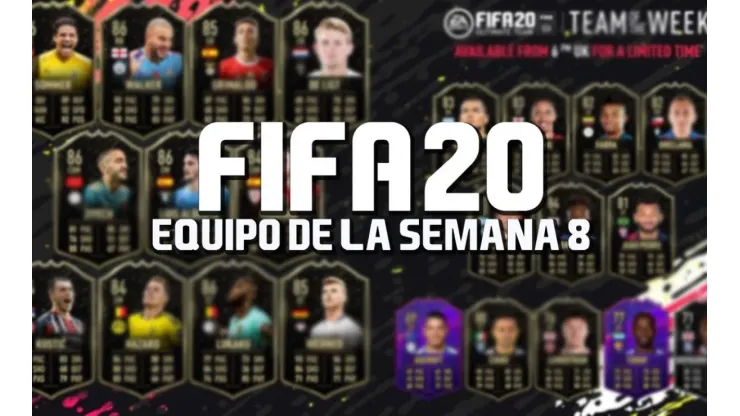 Tres OTW en el nuevo Equipo de la Semana 8 del FIFA 20