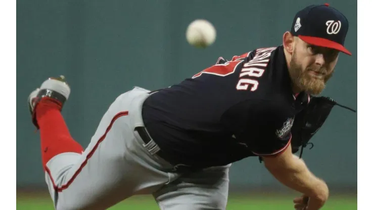 Estos son los equipos que podrían firmar a Stephen Strasburg