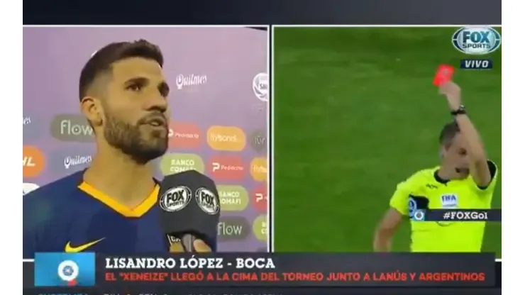 Lisandro López, sobre los de Vélez: "Algunos cuando juegan contra Boca se ponen un poco violentos"