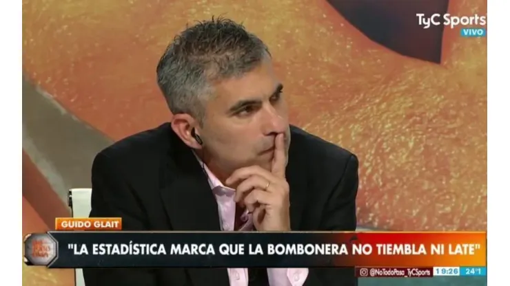 Glait: "La estadística marca que la Bombonera no tiembla ni late"