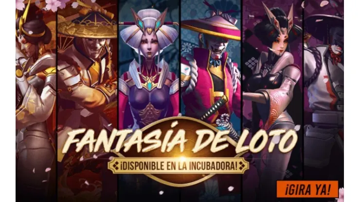 Nueva incubadora en Free Fire: ¡Fantasía de Loto!