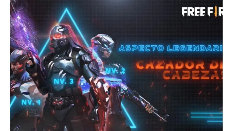 Free Fire presenta Cazador de Cabezas ¡Un traje Legendario que se puede evolucionar!