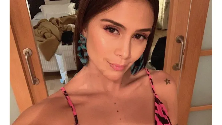 Greeicy posó con poca ropa para el video de su nueva canción ‘Aguardiente’