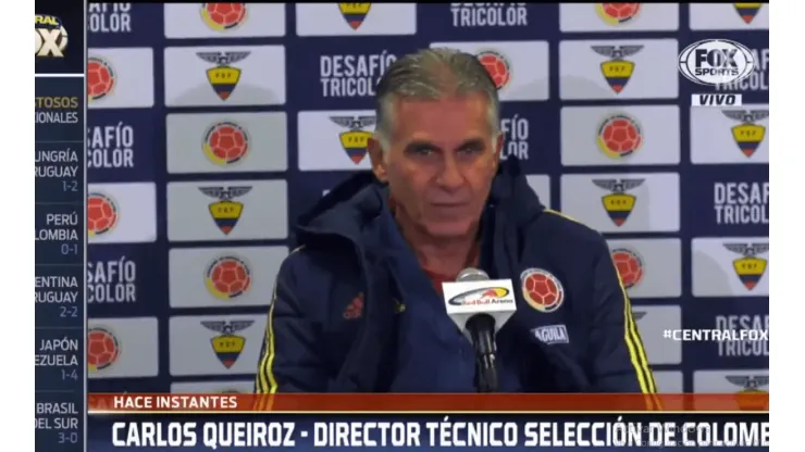 Queiroz: "El resultado normal sería 8 a 2 o 9 a 2"