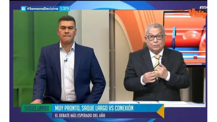 Se viene debate entre 'Saque Largo' y 'Conexión' en Win Sports