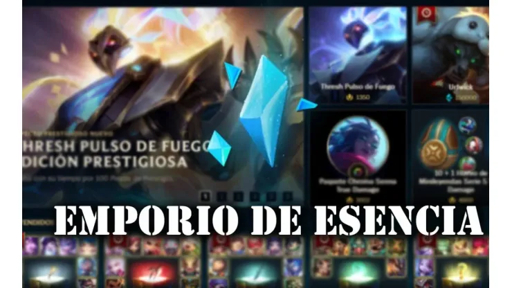 El Emporio de Esencia regresa a la tienda de League of Legends ¡Compra cosméticos con EA!