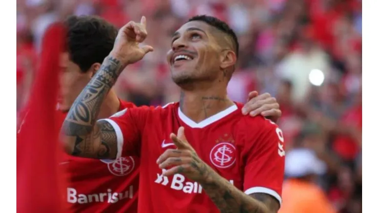 Guerrero marcó un doblete en la fecha pasada con el Inter de Porto Alegre.
