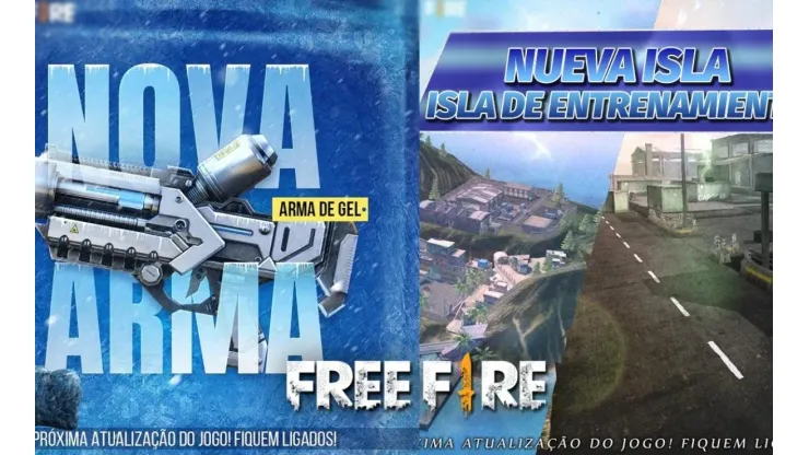 Un arma que lanza Paredes Gloo y una nueva isla llegan a Free Fire