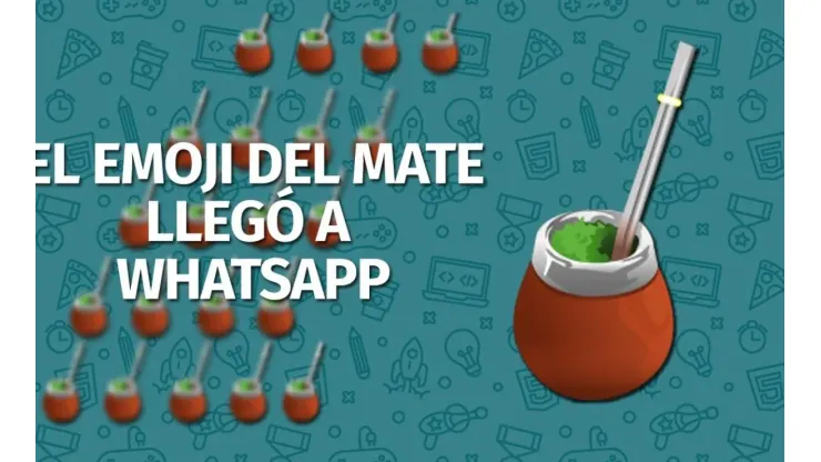 Como conseguir el Emoji del Mate en WhatsApp