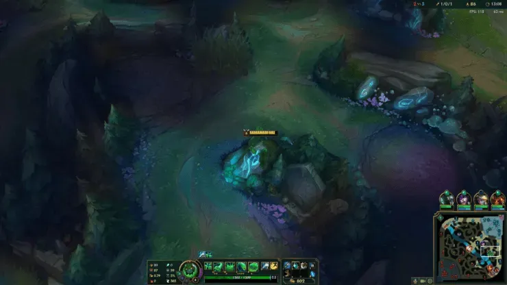 Jugador atravesando paredes en Clash.