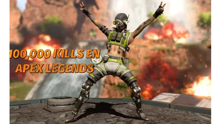 ¡El primero en hacerlo! Un jugador alcanzó las 100,000 kills en Apex Legends