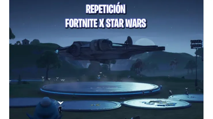 Repetición completa del evento de Fortnite x Star Wars