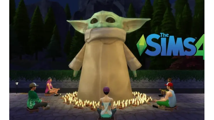 Agregan a Baby Yoda a Los Sims 4