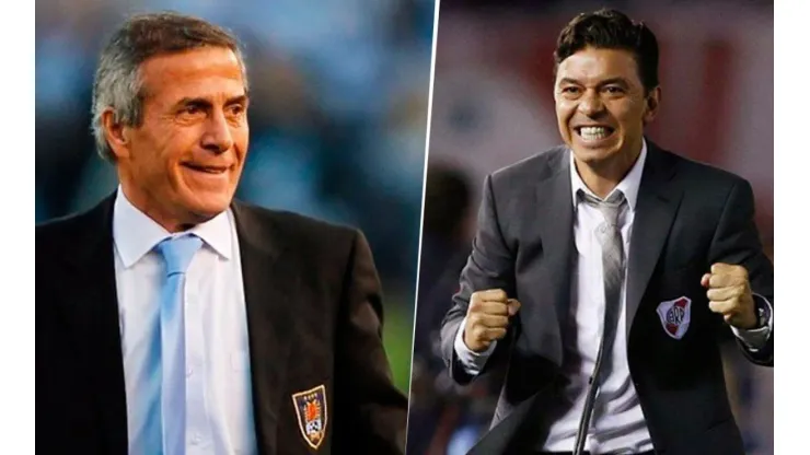 Tabárez sobre Gallardo en River: "Va a ser imposible superarlo"