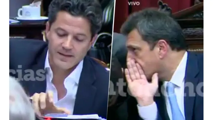 Video: diputado agarró su celular y puso la marcha nupcial en plena sesión