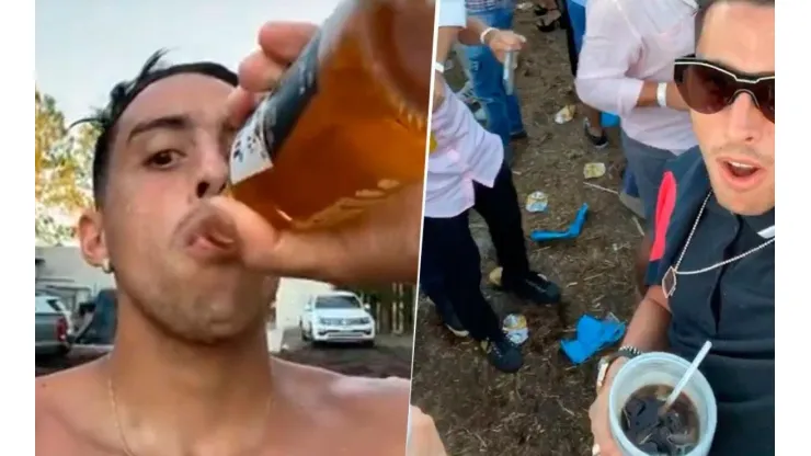 Con birra y Fernet: Funes Mori pasó su Navidad en Modo Dios