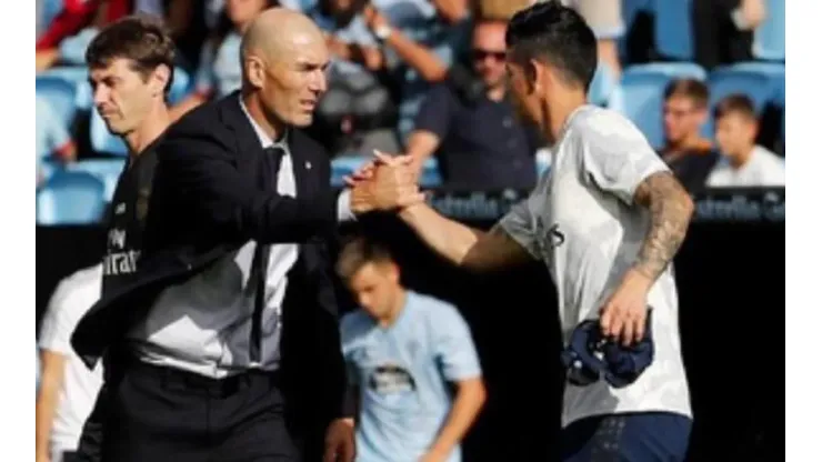 Zidane borró a James: no lo convocó para el debut del Real Madrid en 2020