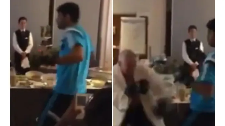 Terry filtró un video de Diego Costa boxeando con un empleado del Chelsea