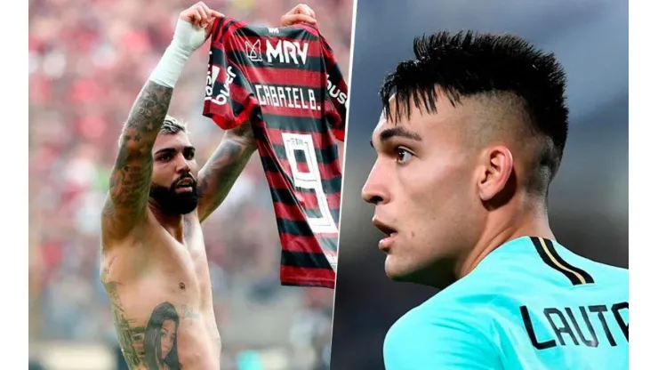 Gabigol podría ser el responsable de que Lautaro no llegue al Barcelona