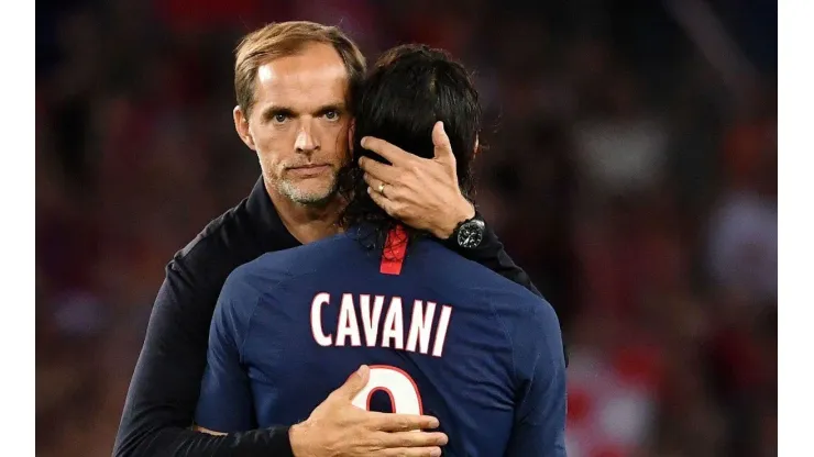 En El Chiringuito revelaron la charla de Cavani con Tuchel: "Me quiero ir"