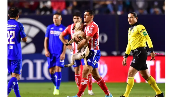 Un intruso interrumpió Atlético San Luis vs. Cruz Azul