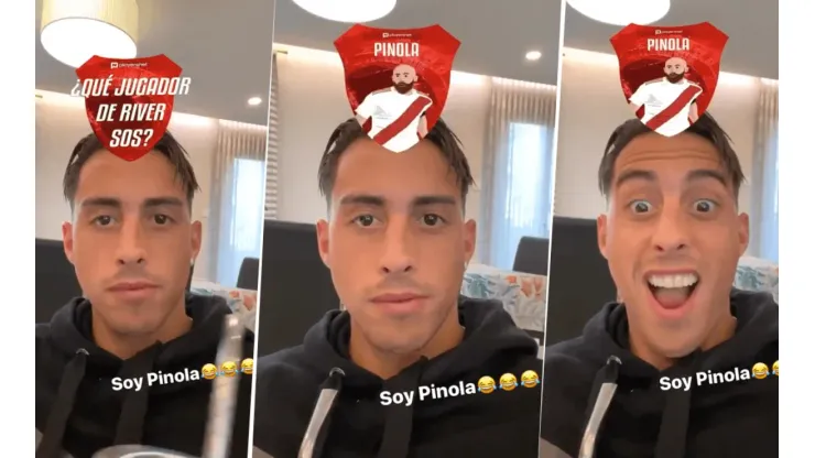 Funes Mori se sumó al juego del momento, le tocó Pinola y se volvió loco